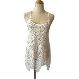 In Bloom by Jonquil White Lace Nightie Chemise Bridal Honeymoon XS Lingerie